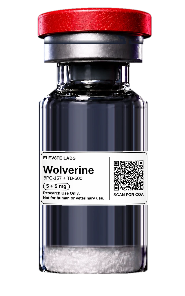 Wolverine (BPC-157 + TB-500) 5 + 5 mg vial