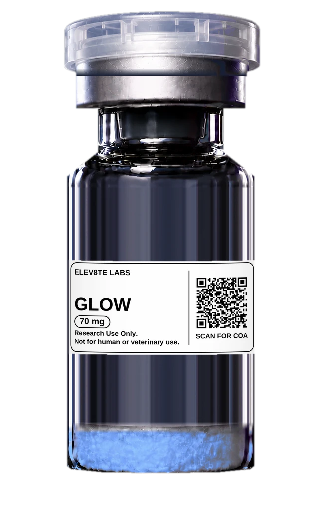 GLOW 70 mg vial